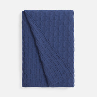 Плед Braidera, синий (черника)