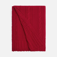 Плед Remitti, красный