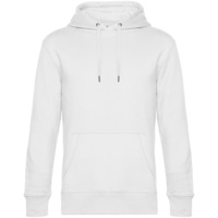 Толстовка с капюшоном унисекс King, белая