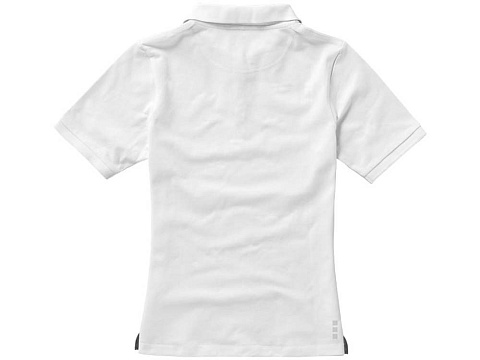 Calgary женская футболка-поло с коротким рукавом, белый - рис 8.