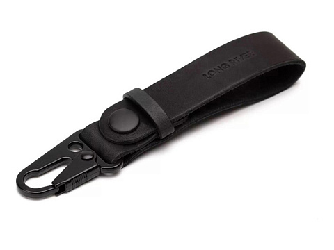 Подарочный набор Long River: кошелек, ремешок для ключей, черная коробка - рис 3.