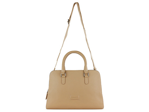 Сумка женская BUGATTI ЭЛЬЗА | ELSA, песочного цвета, воловья кожа/полиэстер, 32х13х22 см - рис 3.
