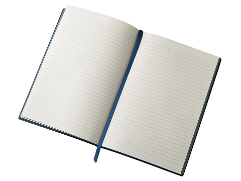 Блокнот C1 софт-тач, гибкая обложка, 128 листов, темно-синий - рис 4.