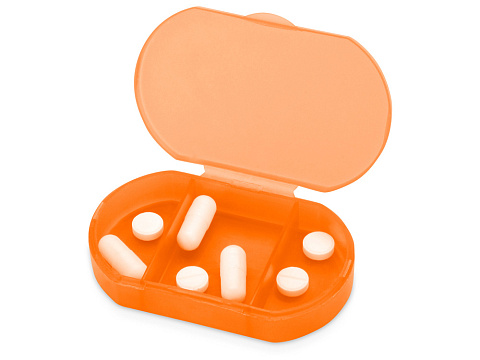 Таблетница, оранжевый - рис 2.