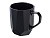Кружка с гранями Amery, 310мл, черный матовый - миниатюра