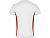 Спортивная футболка Tokyo мужская, белый/красный - миниатюра - рис 2.