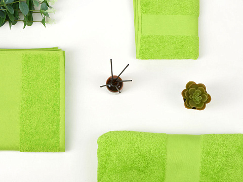 Полотенце Terry L, 450, зеленое яблоко - рис 7.