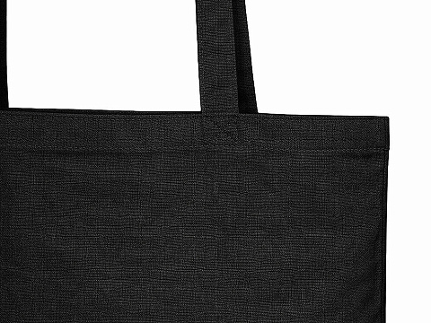 Сумка Твил из хлопка, 210 г/м2, черный - рис 3.