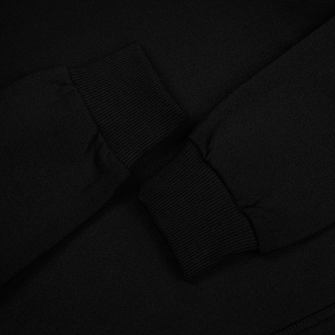 Толстовка с капюшоном Unit Kirenga Heavy, черная - рис 5.