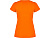 Футболка спортивная женская Montecarlo, неоновый оранжевый - миниатюра - рис 2.