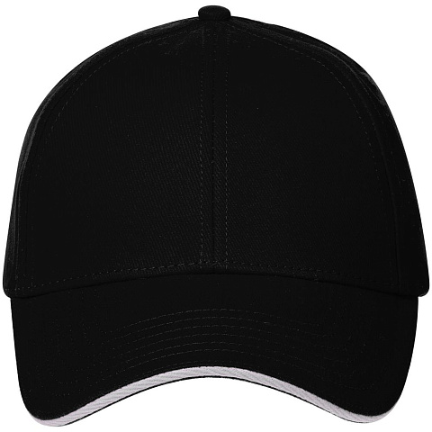 Бейсболка Spiker, черная с белым - рис 4.