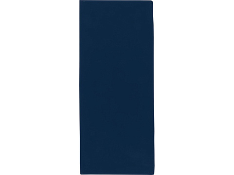 Lucas спортивное полотенце из переработанного полиэстера 30х80 см - Синий нэйви - рис 3.