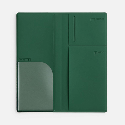 Дорожный органайзер Dorset, зеленый - рис 3.