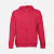Толстовка мужская на молнии с капюшоном Amsterdam, красная - миниатюра - рис 2.