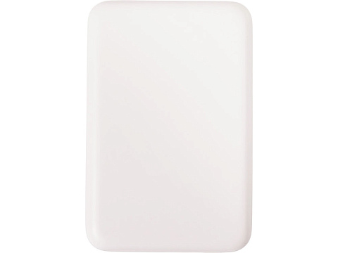 Магнитный внешний беспроводной аккумулятор Polarix, QC/PD, 10000 мАч, слоновая кость - рис 5.