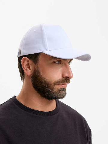 Бейсболка Yonkers, белая - рис 8.