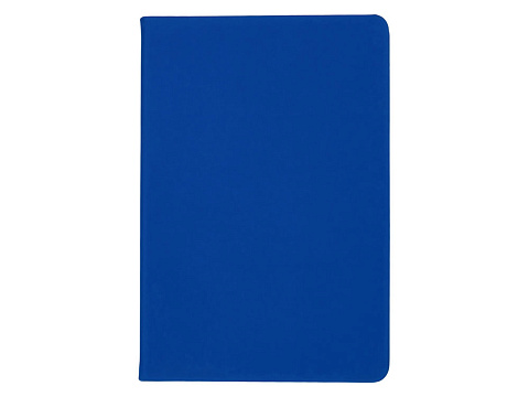Бизнес-блокнот C2 софт-тач, твердая обложка, 128 листов, синий - рис 2.