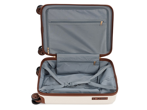 Чемодан для ручной клади BUGATTI АМЕЛИЯ | AMELIA, бежевый, поликарбонат / АБС-пластик, 32х22х53 см, 30 л - рис 2.