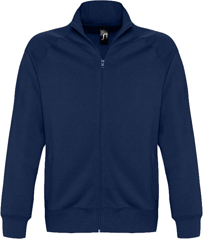 Толстовка мужская на молнии Sundae 280 темно-синяя - рис 2.