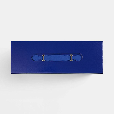 Коробка складная Holdfold, L, синяя - рис 5.