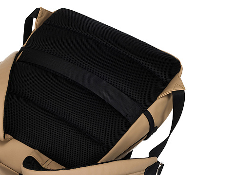 Рюкзак TORBER НОВА с отделением для ноутбука 14.1, бежевый, полиэстер, 31,5 х 12,5 х 39,5 см - рис 7.