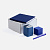Набор Square, синий - миниатюра