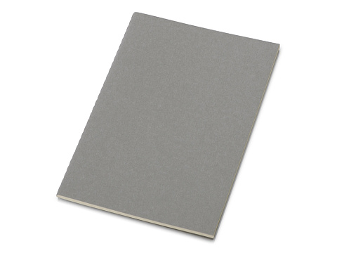 Блокнот Monet, гибкая обложка A5 из моющегося крафта, 32 листа, серый