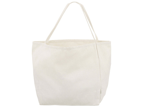 Шоппер-оверсайз Grossbag из переработанного хлопка 340 г, натуральный - рис 2.