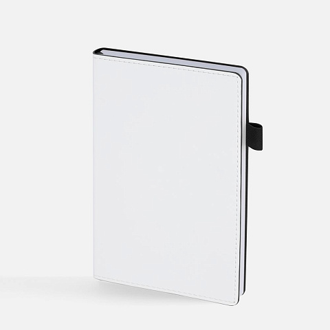 Ежедневник White Shall, недатированный, бело-черный - рис 4.