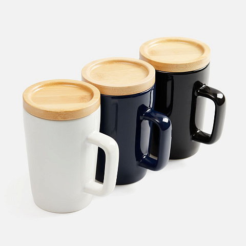 Кружка Vierra с крышкой-костером, белая - рис 6.