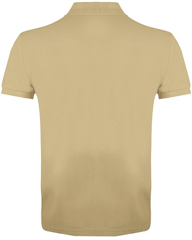 Рубашка-поло Prime Men бежевая - рис 3.
