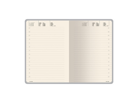 Ежедневник недатированный А5 Megapolis Nappa, зеленый - рис 10.