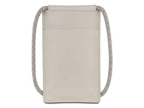 Сумка-чехол для мобильного телефона BUGATTI АЛМАТА | ALMATA, бежевая, полиуретан, 11x2x18 см - рис 5.