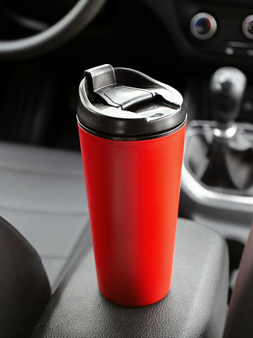 Термостакан Edda, красный - рис 8.