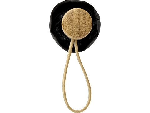 Carmen подарочный набор из блокнота формата А5 в твердой обложке и шариковой ручки - сплошной черный - рис 8.