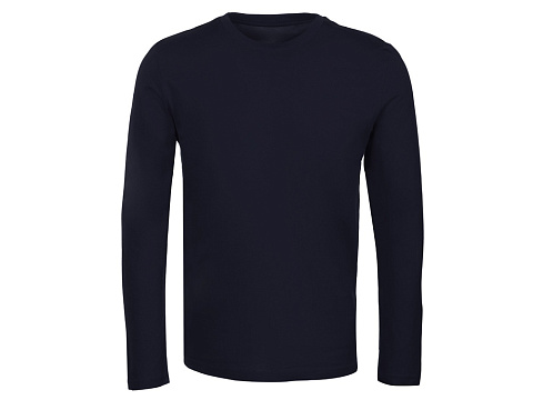 Лонгслив Porto мужской, темно-синий - рис 6.