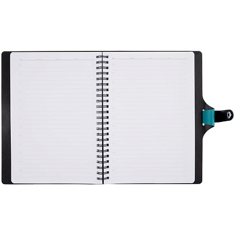Ежедневник Strep Front, недатированный, бирюзовый - рис 11.