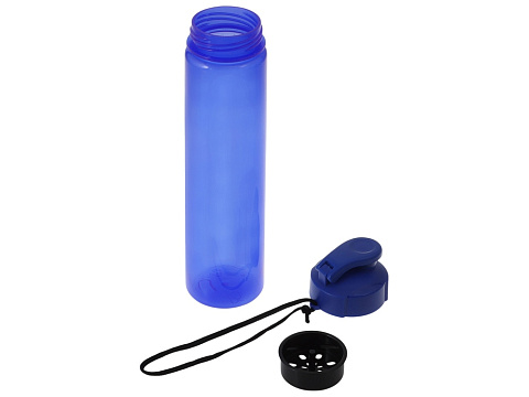 Бутылка для воды Latch, 500 мл, синий прозрачный - рис 6.