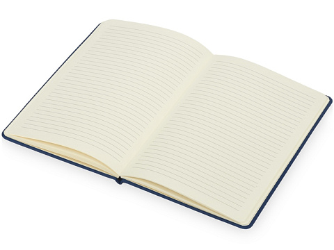 Блокнот Wispy, твердая обложка A5, 64 листа в линейку, синий - рис 2.