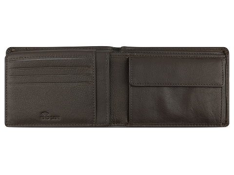 Портмоне BUGATTI БАНДА | BANDA, с защитой данных RFID, коричневое, кожа/полиэстер, 12,5х2х9 см - рис 3.