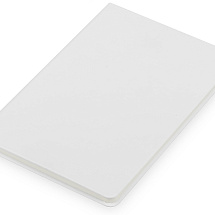 Блокнот Wispy, твердая обложка A5, 64 листа в линейку, белый