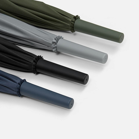 Зонт-трость Nimbrella, зеленый (хаки) - рис 10.