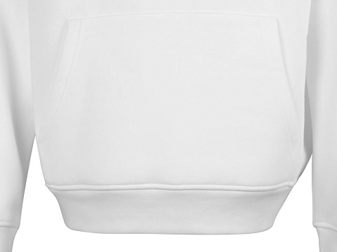 Толстовка с капюшоном оверсайз Berlin унисекс, белый - рис 12.