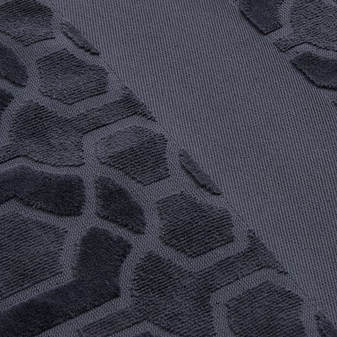 Полотенце Velin, большое, темно-серое - рис 3.