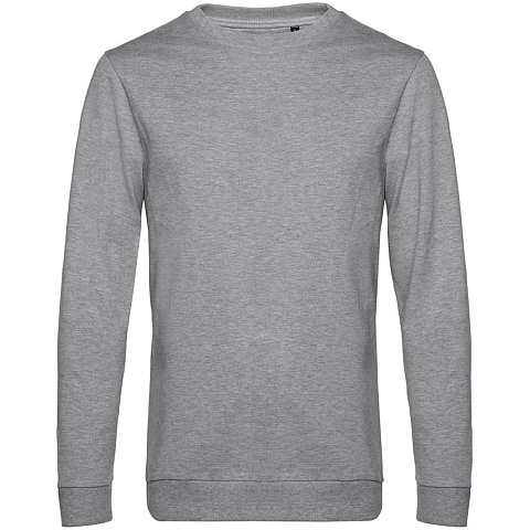 Свитшот унисекс Set In, серый меланж - рис 2.