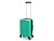 Чемодан TORBER В Отпуск, ярко-бирюзовый, полипропилен, 55 х 36 х 21,5 см, 37 л - миниатюра