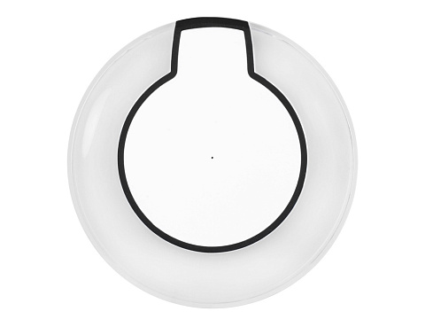 Беспроводная зарядка Pod со светодиодной подсветкой, белый - рис 5.