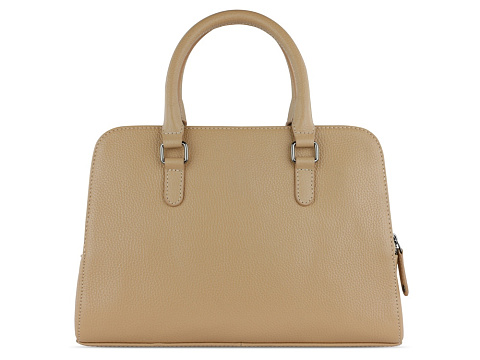 Сумка женская BUGATTI ЭЛЬЗА | ELSA, песочного цвета, воловья кожа/полиэстер, 32х13х22 см - рис 7.