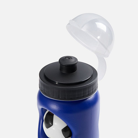 Бутылка с антистрессом Footballer, синяя - рис 4.