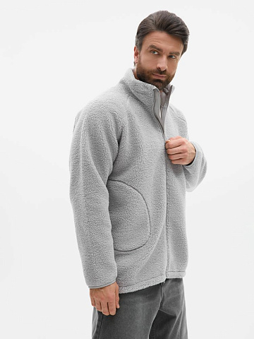 Куртка унисекс Oblako 2.0, светло-серая - рис 8.